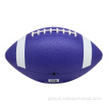 American Football Size 3 Blue green rubber american football custom logo Manufactory